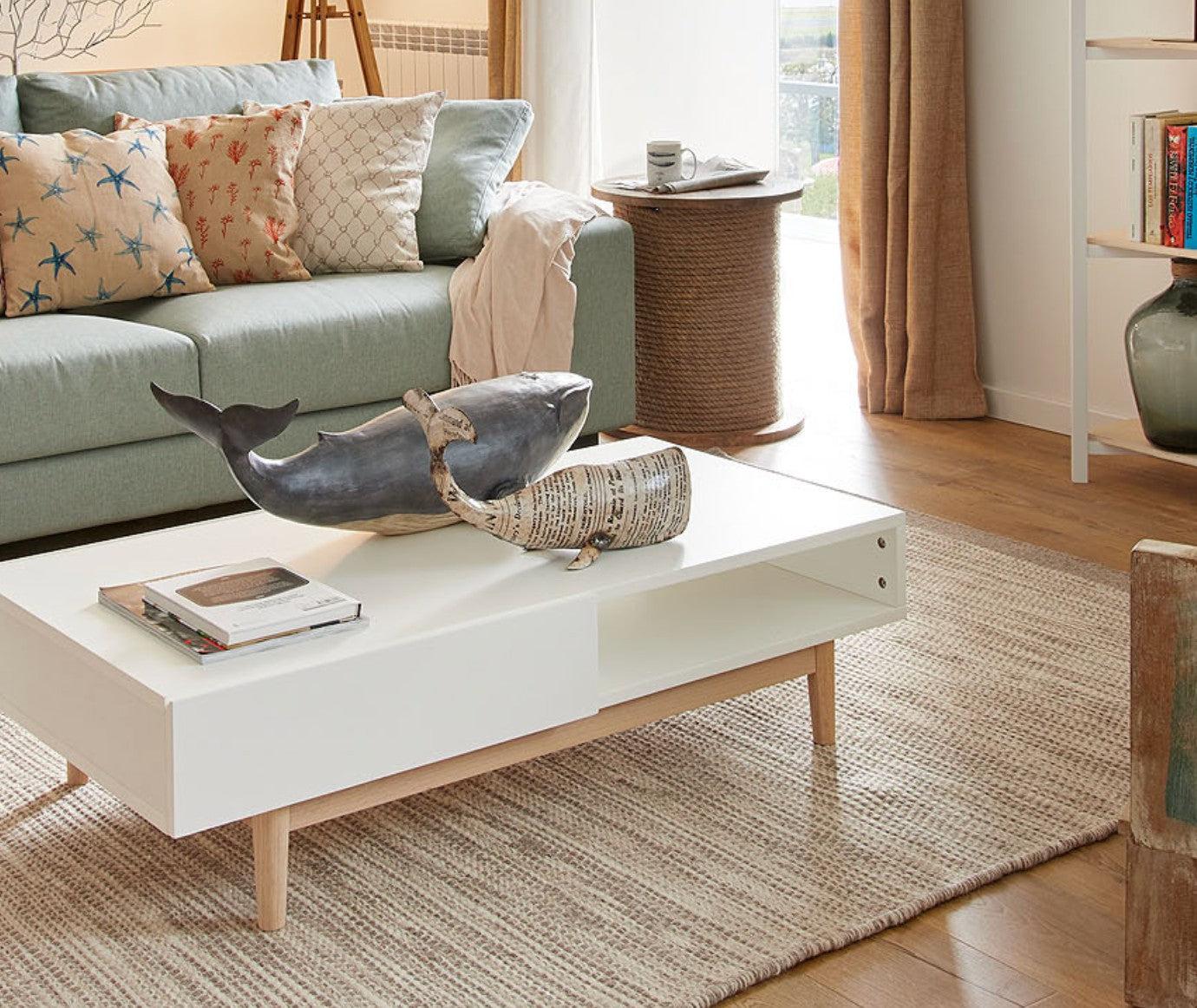 Ballena decorativa hecha de resina - D1950 Batela