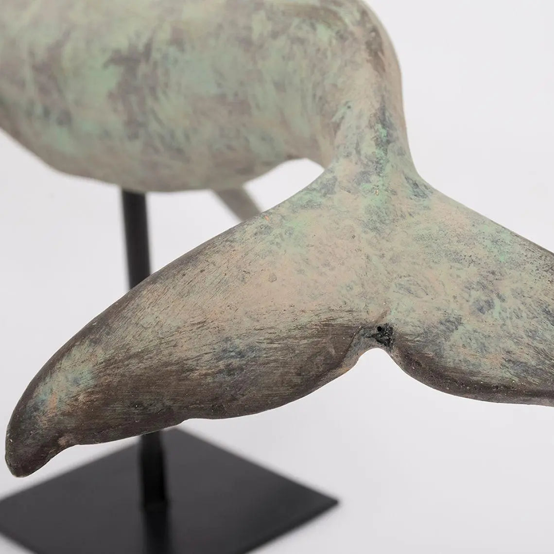 Ballena decorativa en resina con base - D1842 Batela