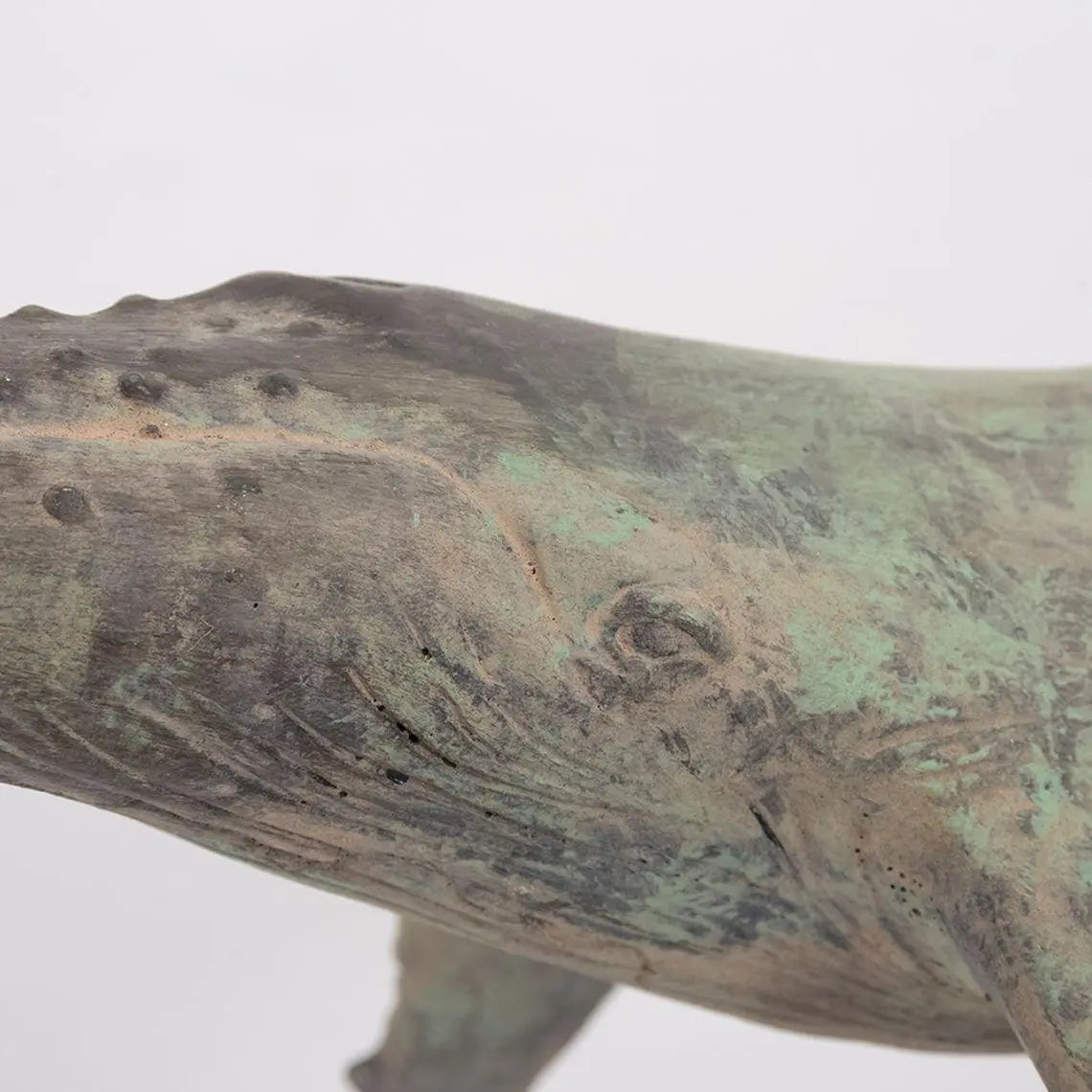 Ballena decorativa en resina con base - D1842 Batela