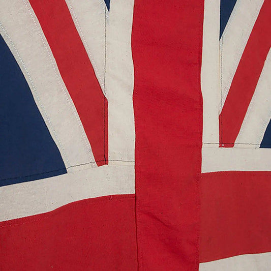 Bandera decorativa envejecida o vintage UK - Batela