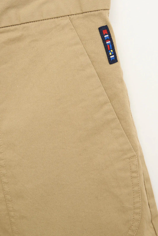 Bermuda shorts with patch pockets