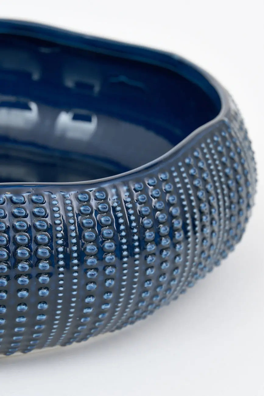 Bol erizo de mar en cerámica grande