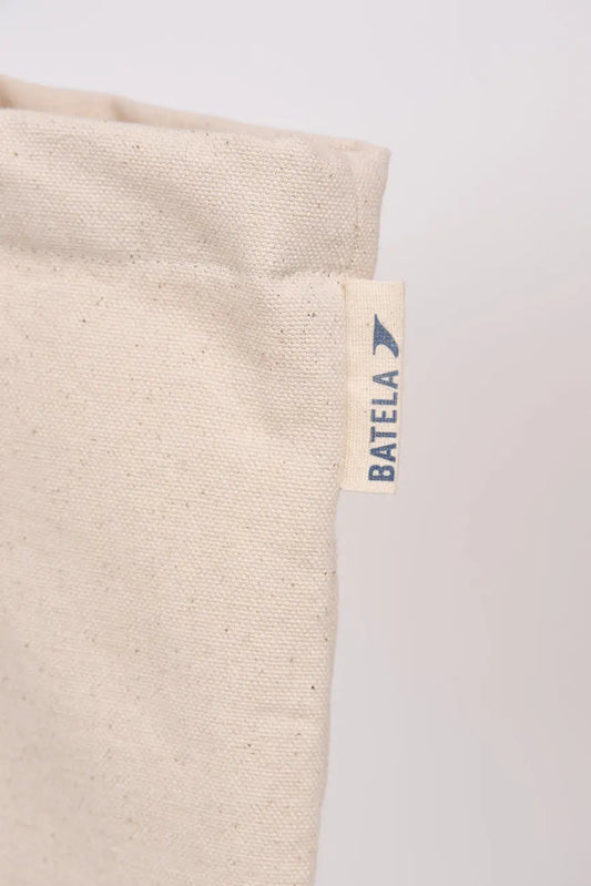 Bolso en algodón canvas motivos sol y olas - Batela