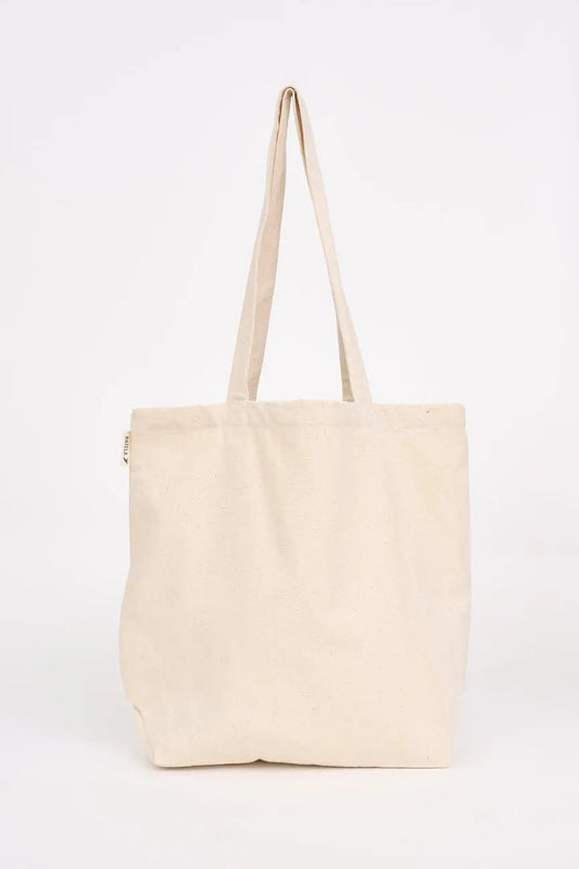 Bolso en algodón canvas motivos sol y olas - Batela