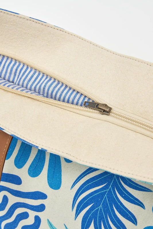 Bolso grande o clutch en algodón algas - Batela