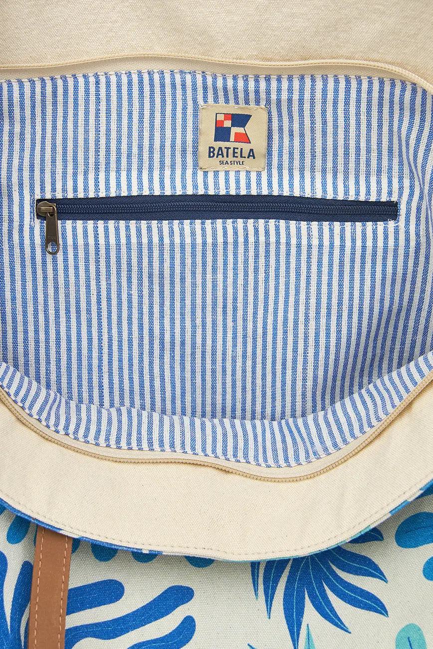 Bolso grande o clutch en algodón algas - Batela