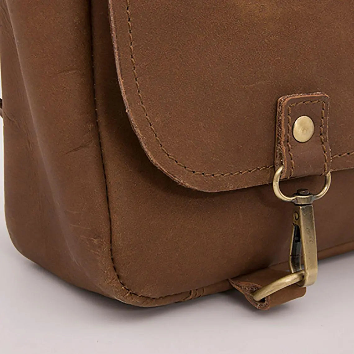 Bolso messenger de piel - D6940 Decoración Náutica Batela