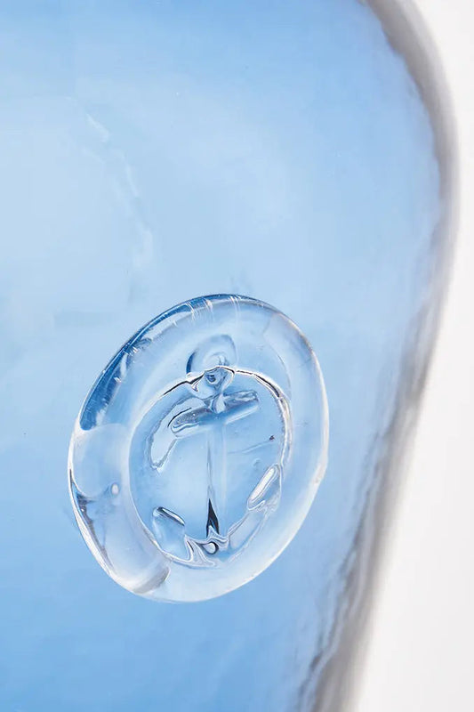 Botella de cristal con sello ancla ø: 17,5 cm - h: 33 cm Batela Deco 2024