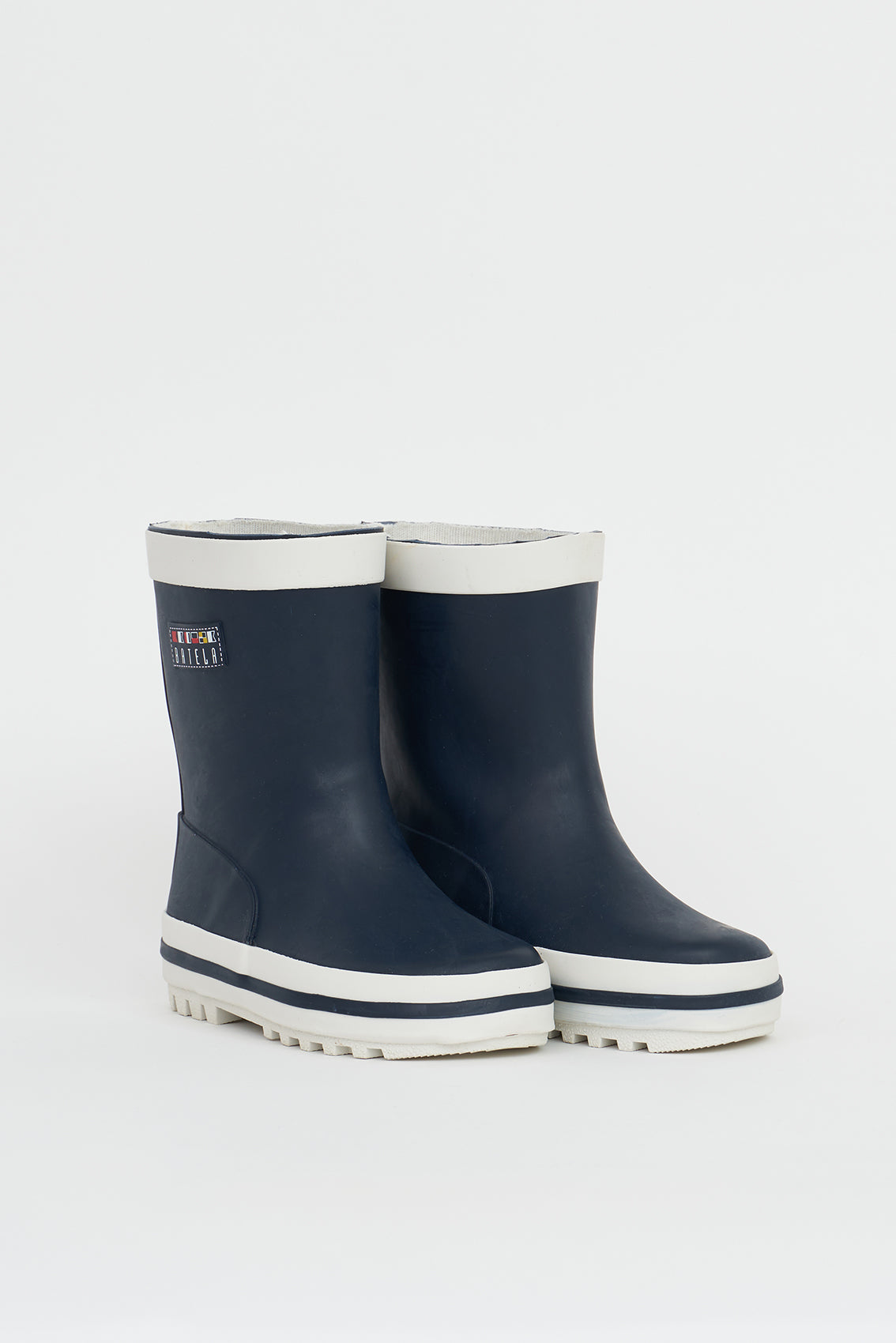 Botas de lluvia infantiles azul marino