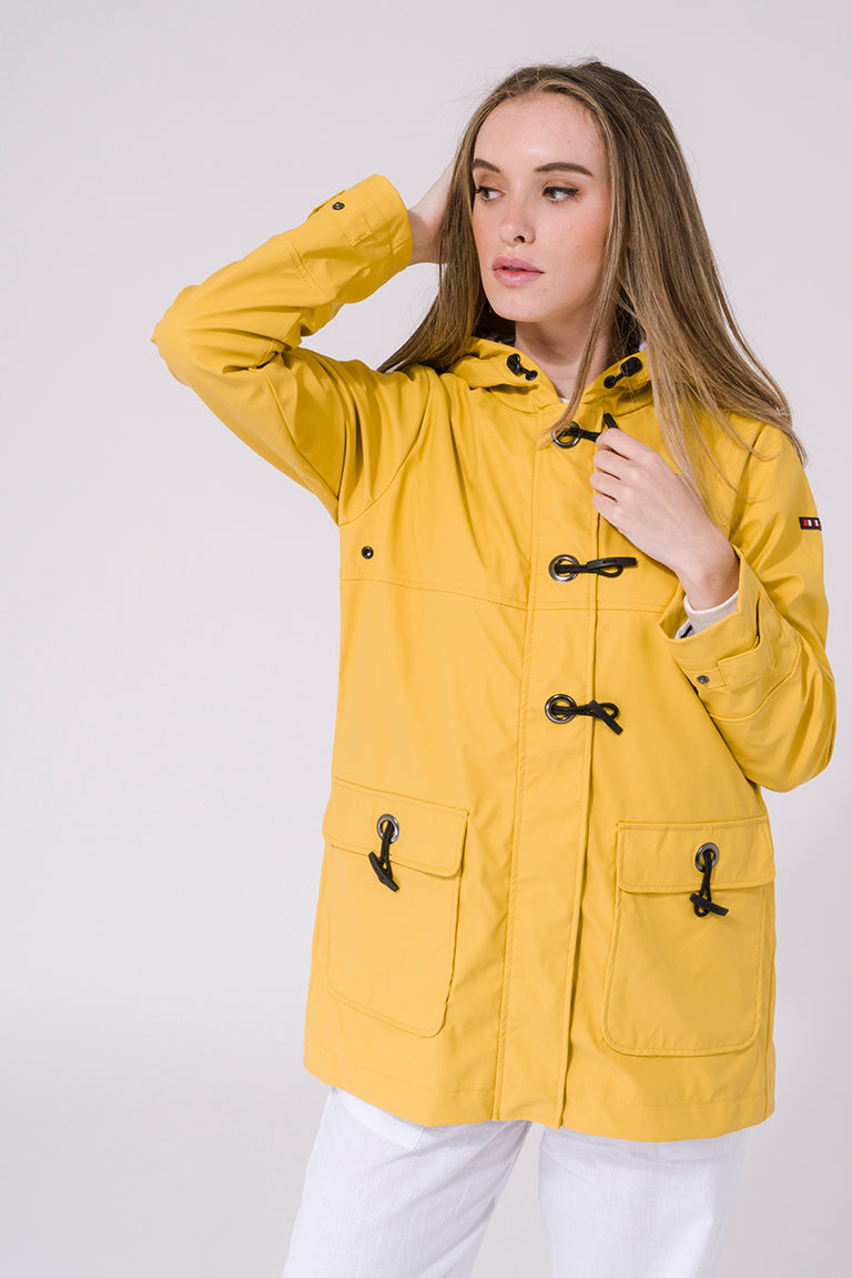 Ciré évasé en polyuréthane, 100% waterproof et coutures thermoscellées