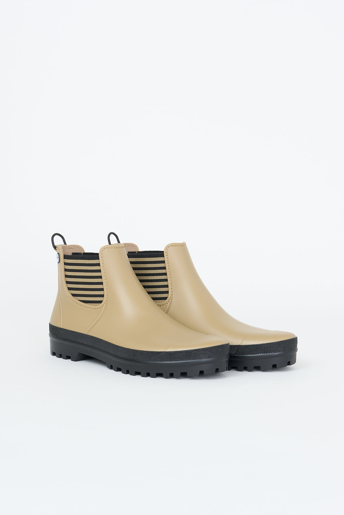 Women's Waterproof rain boots or wellies beige