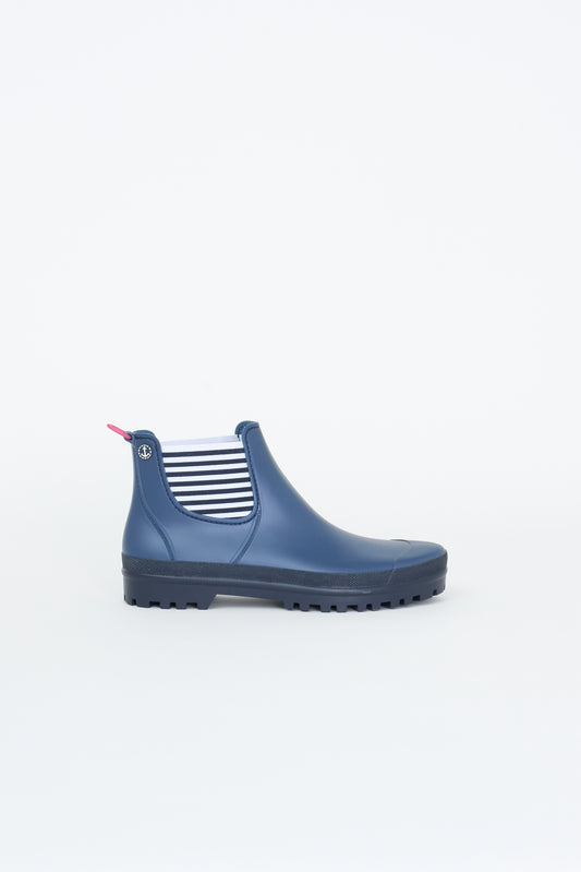 Women's waterproof rain boots or wellies blue