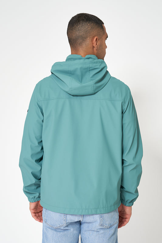 Chubasquero clásico marinero con forro de malla