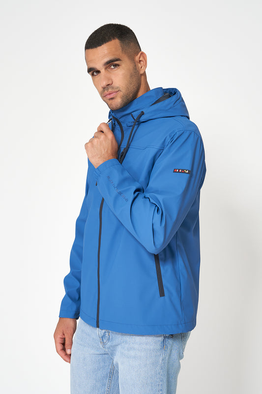 Chubasquero clásico marinero con forro de malla