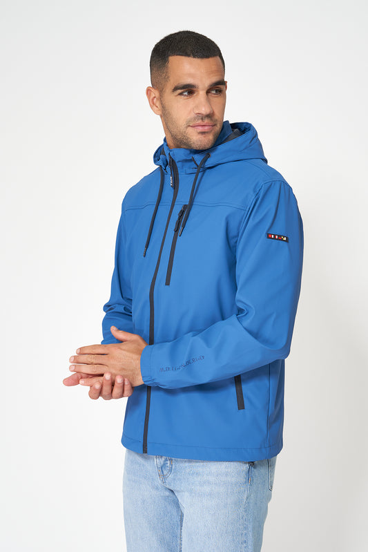 Chubasquero clásico marinero con forro de malla