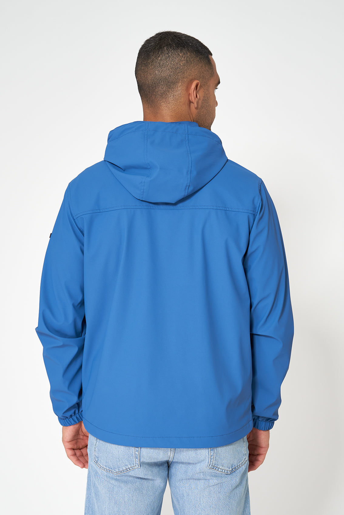 Chubasquero clásico marinero con forro de malla