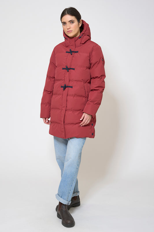 100% waterproof padded puffer coat