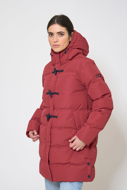 100% waterproof padded puffer coat