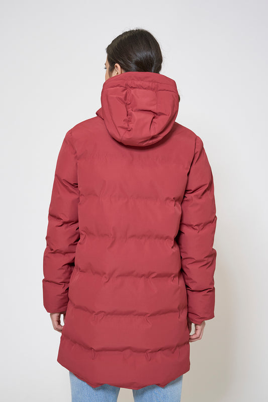100% waterproof padded puffer coat