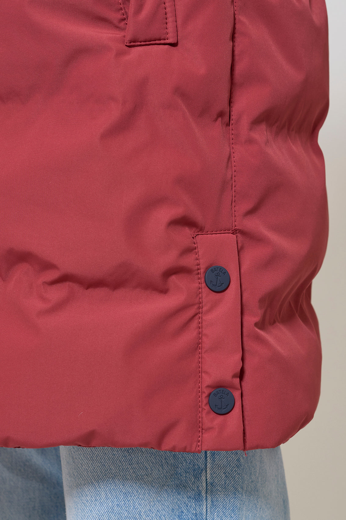 Abrigo acolchado puffer 100% impermeable