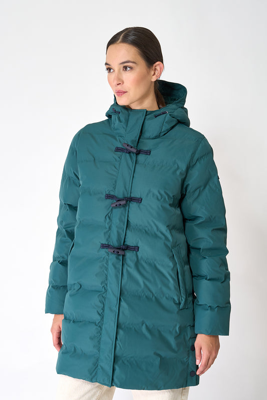 100% waterproof padded puffer coat