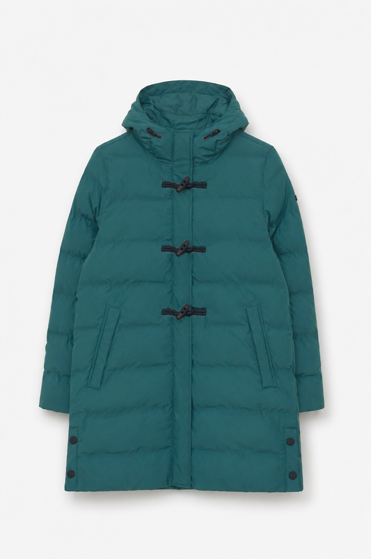 100% waterproof padded puffer coat