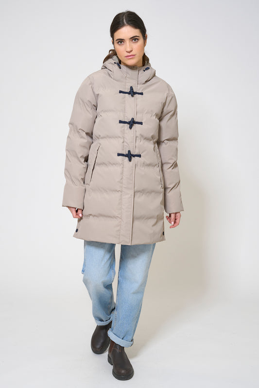 100% waterproof padded puffer coat