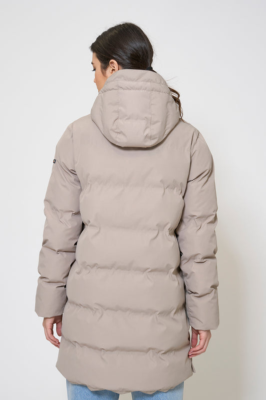100% waterproof padded puffer coat