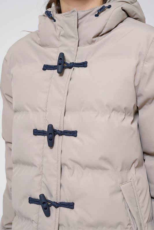 100% waterproof padded puffer coat