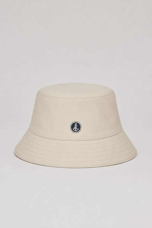 Bob de pluie 100% imperméable beige