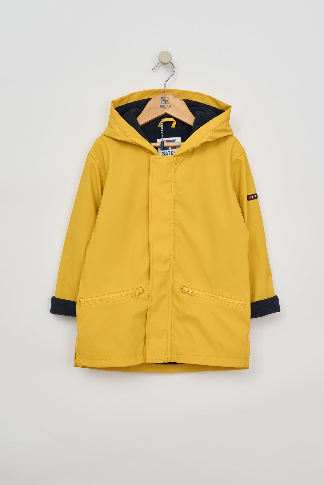 Chubasquero infantil con forro polar