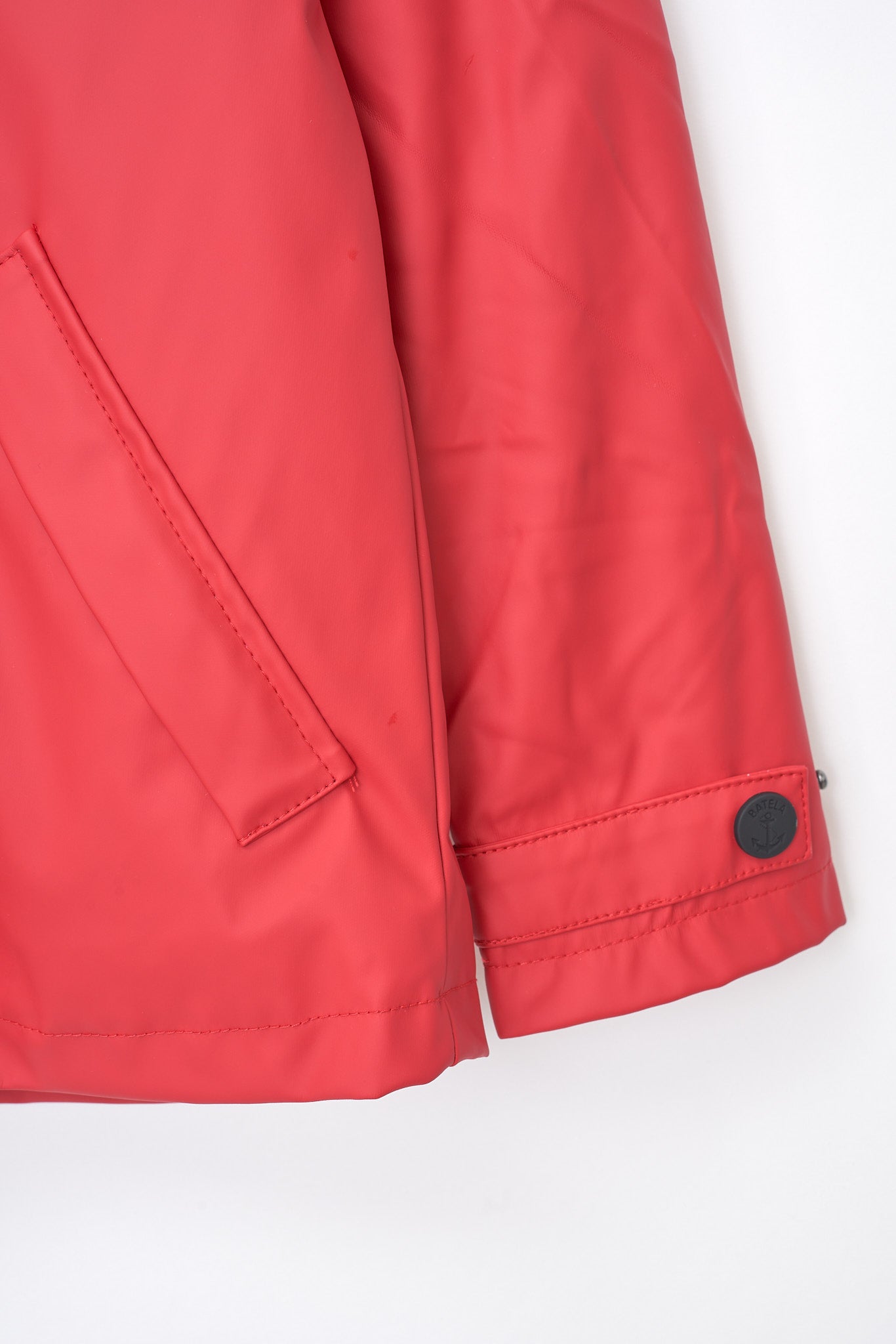 Raincoat with fleece lining