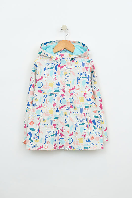 Chubasquero estampado