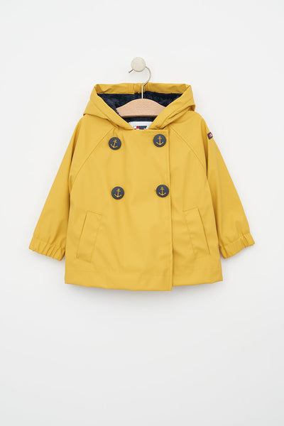 Batela Chubasquero botones anclas Con forro interior Envío