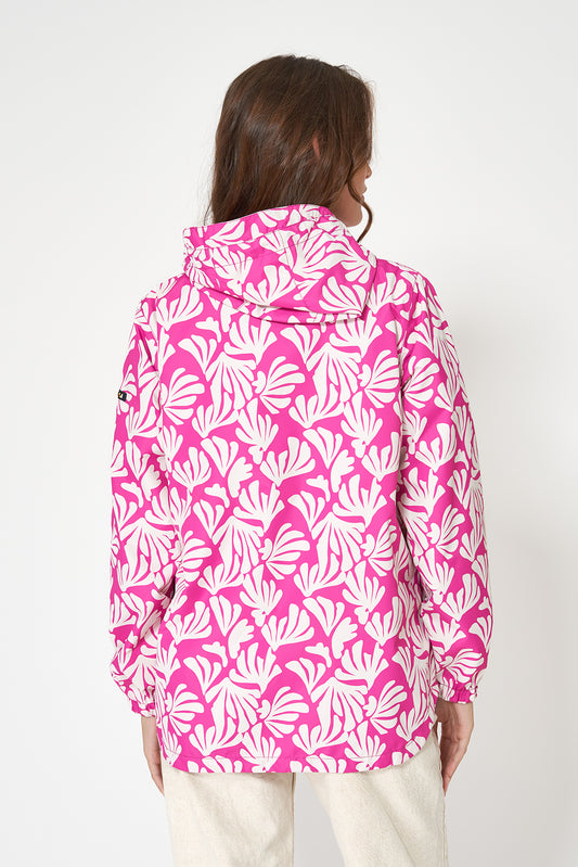 Chaqueta ligera estampada 100% impermeable