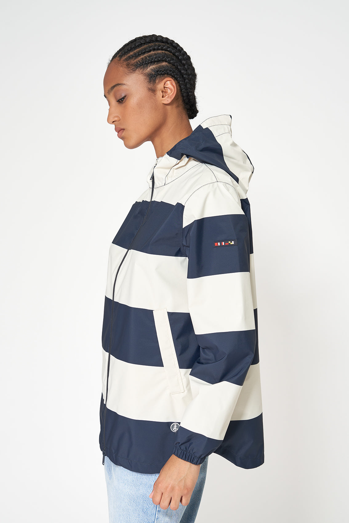 Veste légère imprimée 100 % imperméable