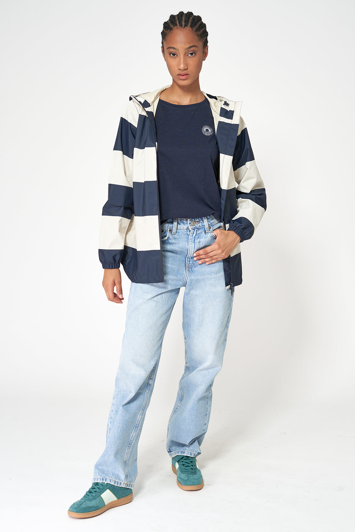 Veste légère imprimée 100 % imperméable