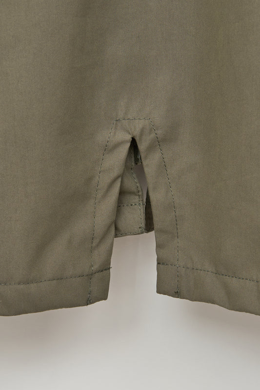 Chaqueta larga de algodón 100% impermeable