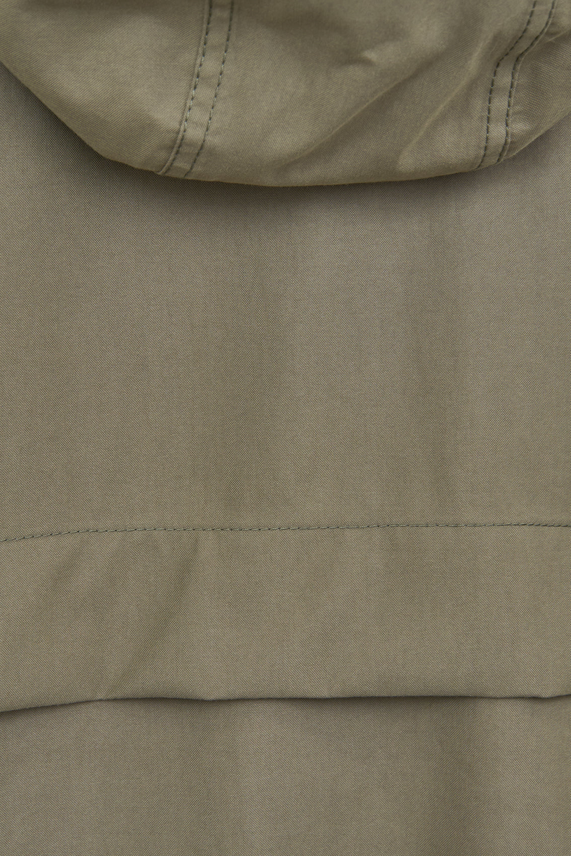 Chaqueta larga de algodón 100% impermeable