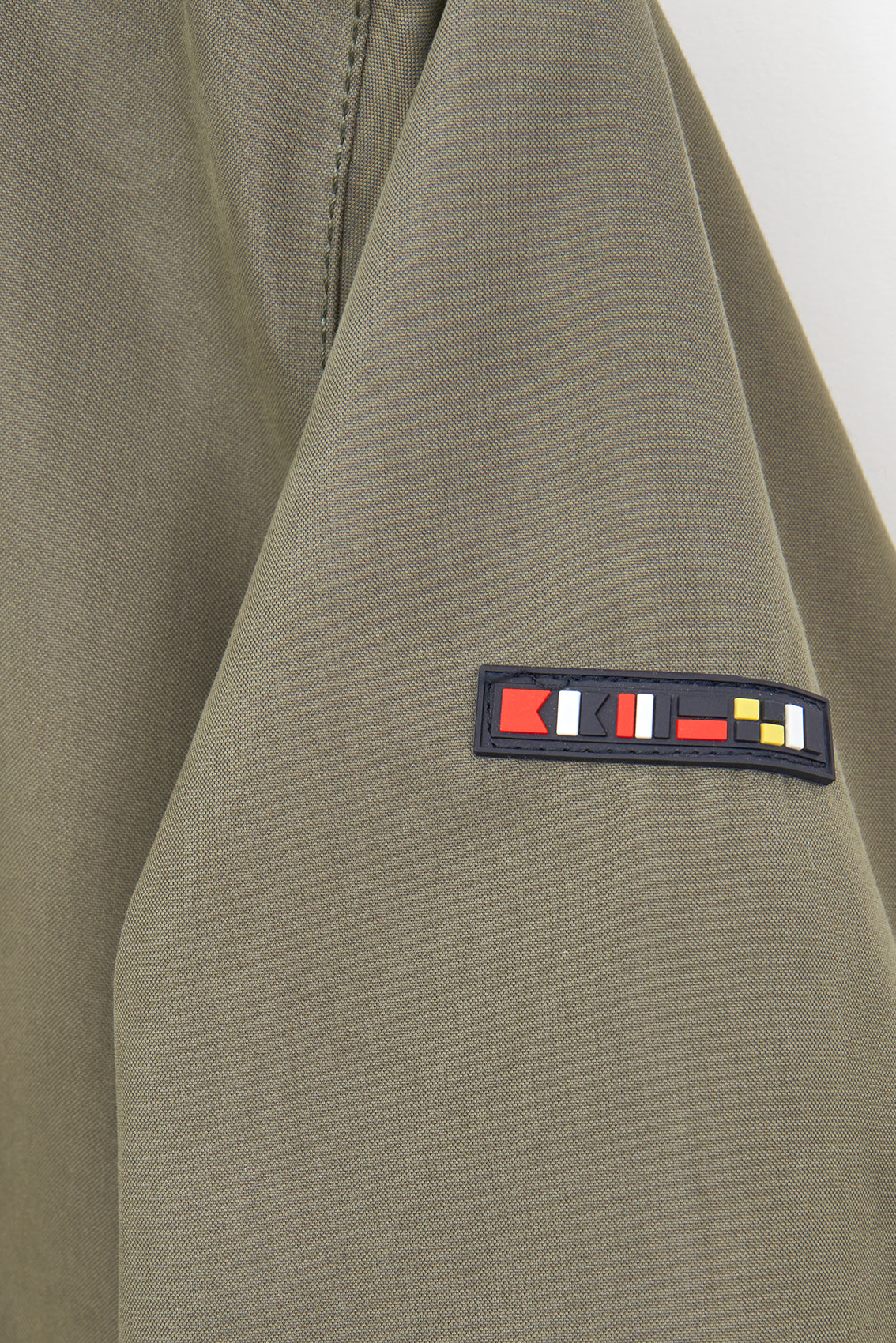 Chaqueta larga de algodón 100% impermeable