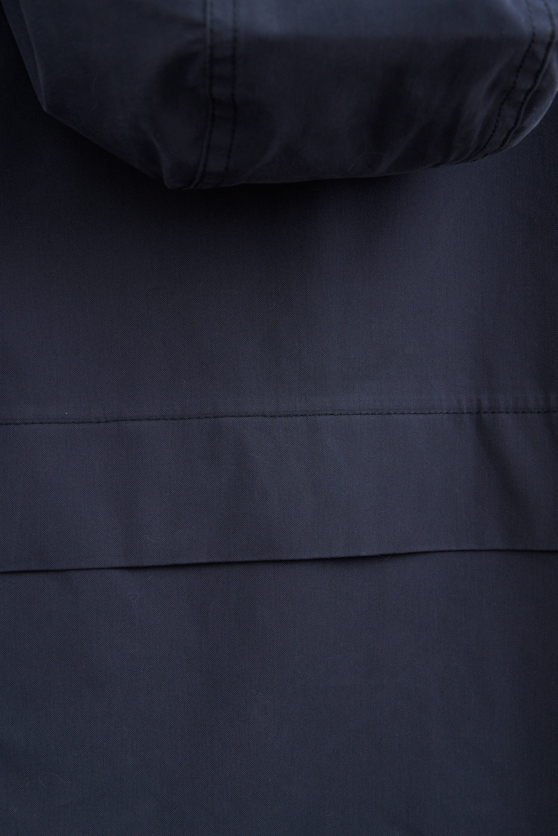 Chaqueta larga de algodón 100% impermeable