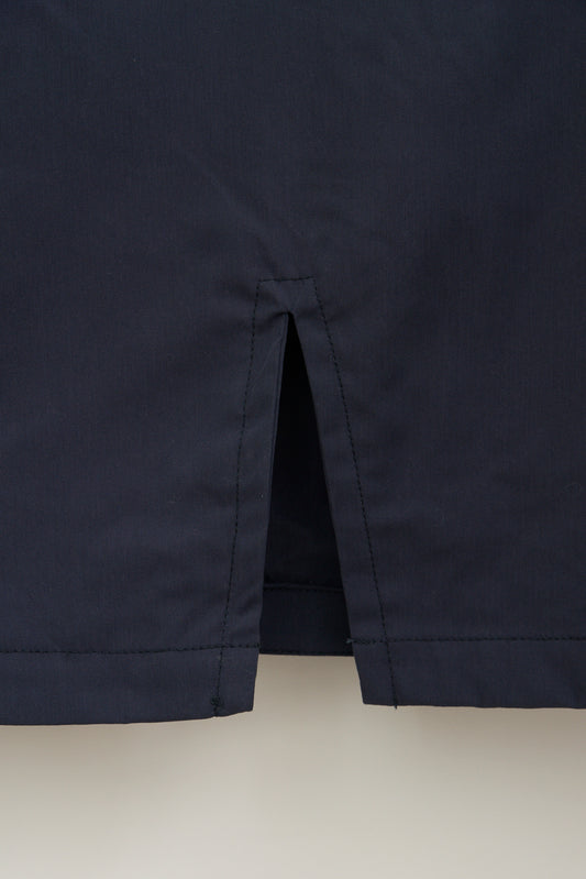 Chaqueta larga de algodón 100% impermeable