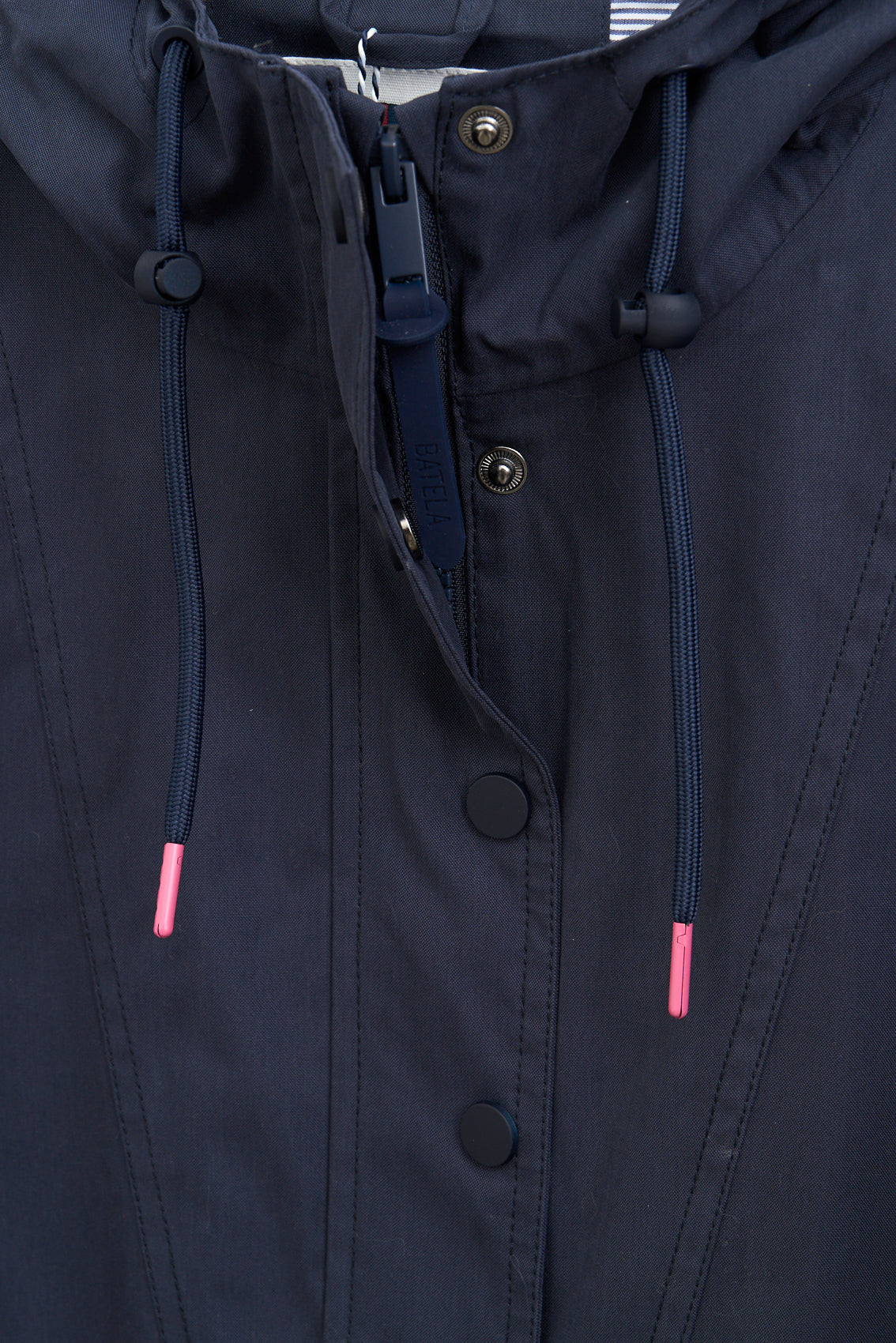 Chaqueta larga de algodón 100% impermeable