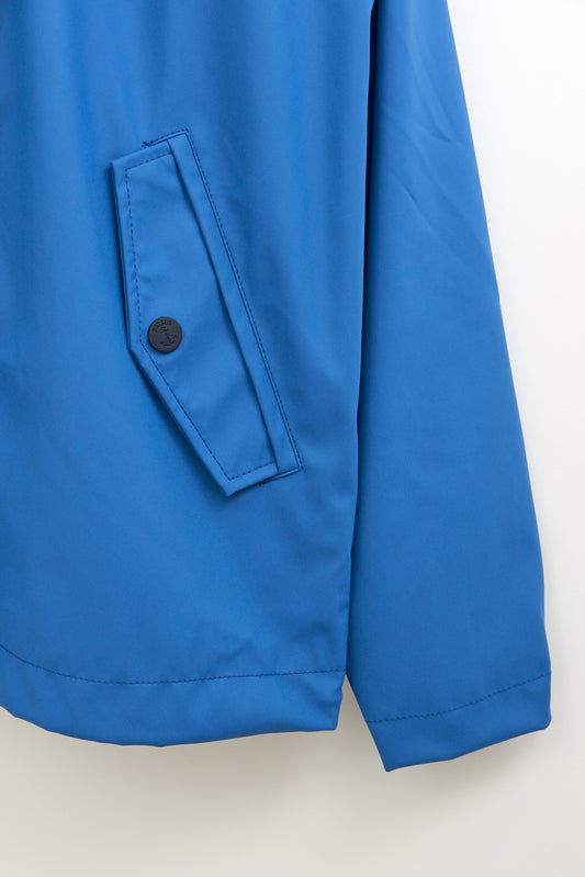 Chubasquero marinero con forro de algodón a rayas