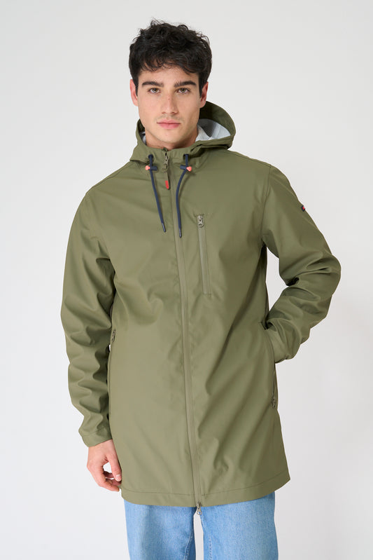 Chubasquero largo 100% impermeable