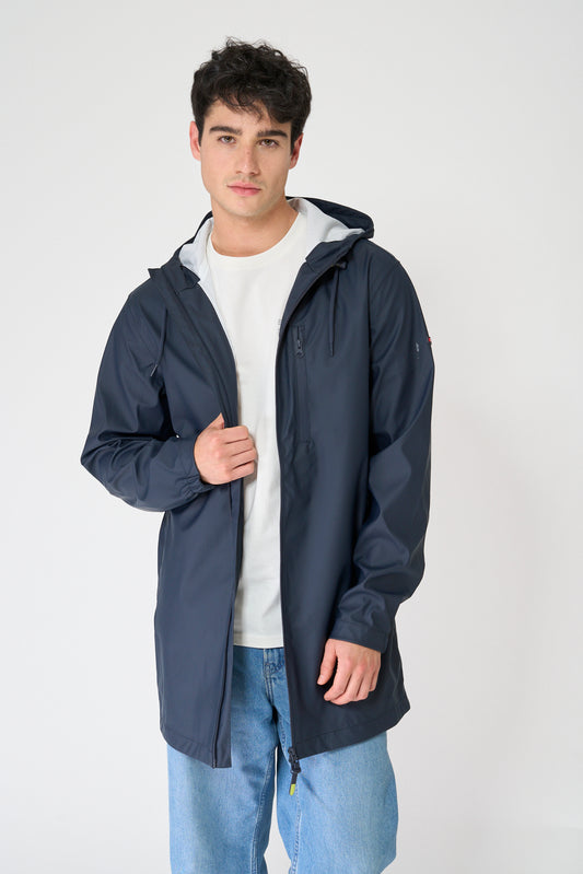 Chubasquero largo 100% impermeable