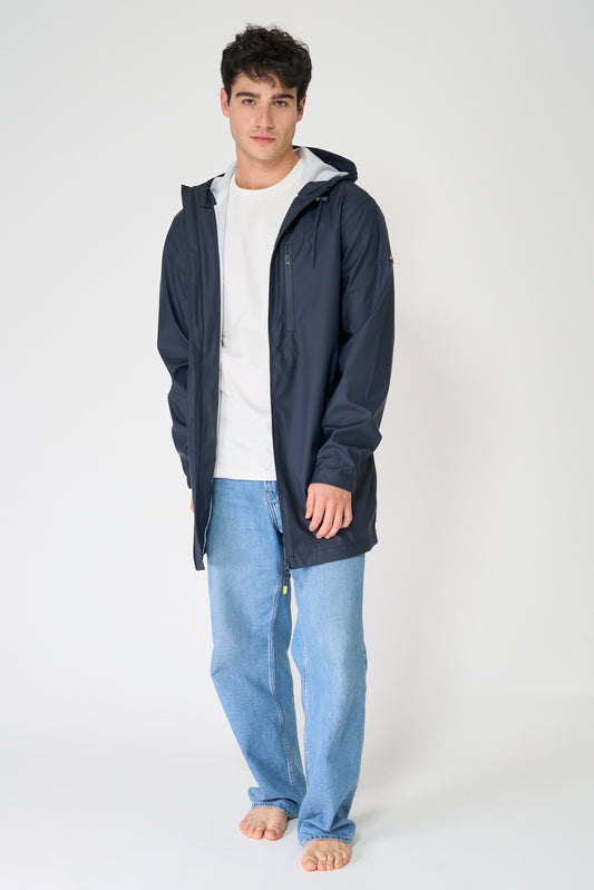Chubasquero largo 100% impermeable
