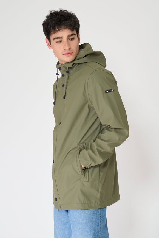 UNISEX Chubasquero ligero amplio 100% impermeable
