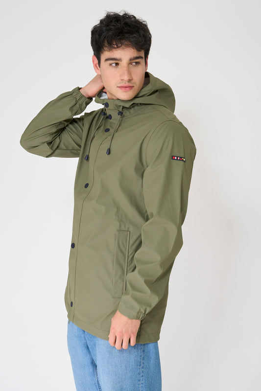 UNISEX Chubasquero ligero amplio 100% impermeable