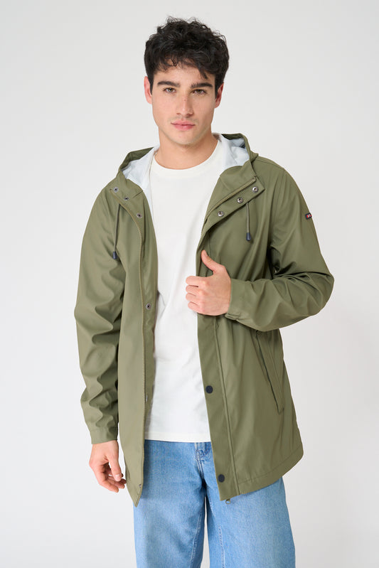 UNISEX Chubasquero ligero amplio 100% impermeable